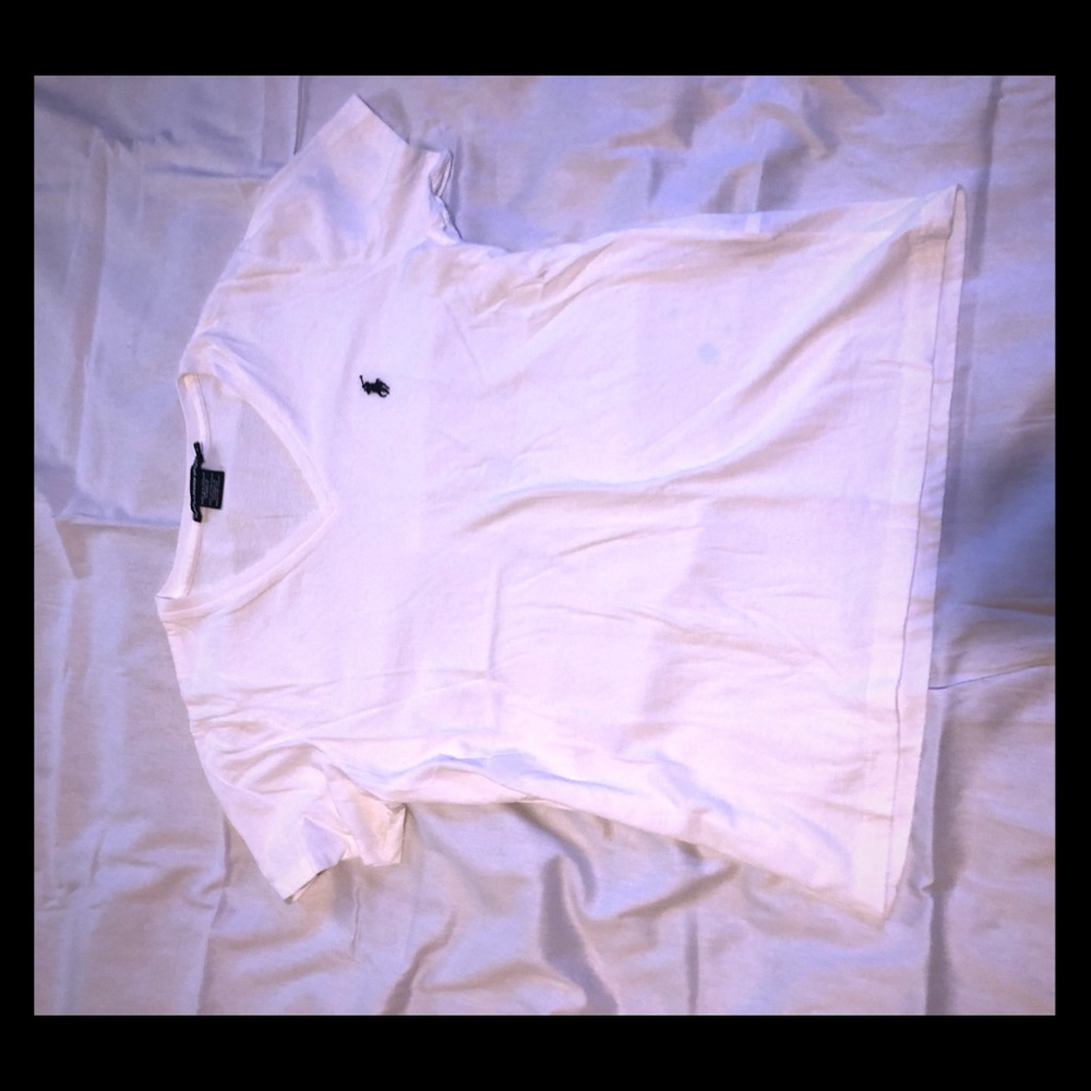 Polo Ralph Lauren white t shirt large